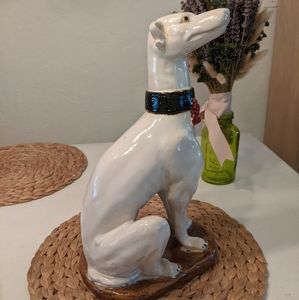 Vintage Large Greyhound/Whippet Statue